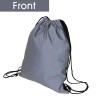 Reflective Drawstring Backpacks Angle
